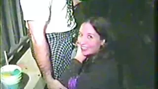 Attraente schlendra scopata film porno con anziane in bagno