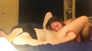 Busty slut con due neri andato in una video porno gratis con anziani pausa completa